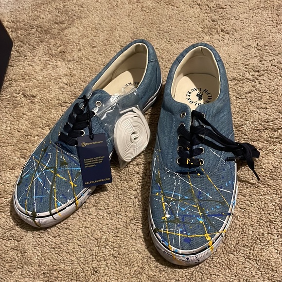 Brand new polo thorton in washed denim - Picture 2 of 8